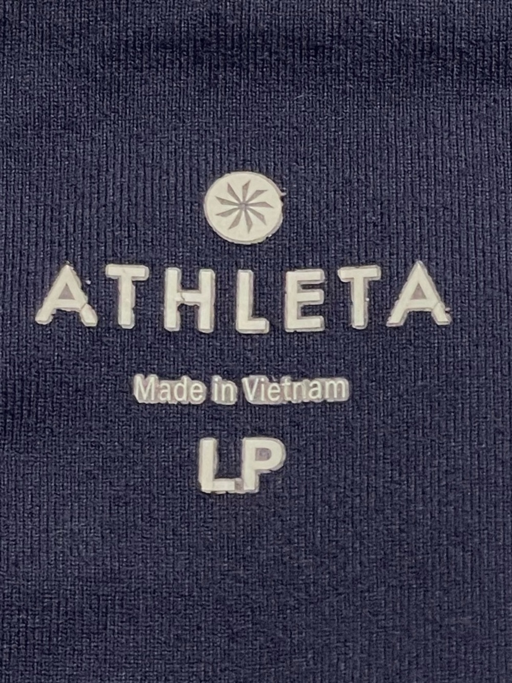 Athleta Women’s Navy High-Rise Athletic Leggings Size LP - Picture 8 of 11